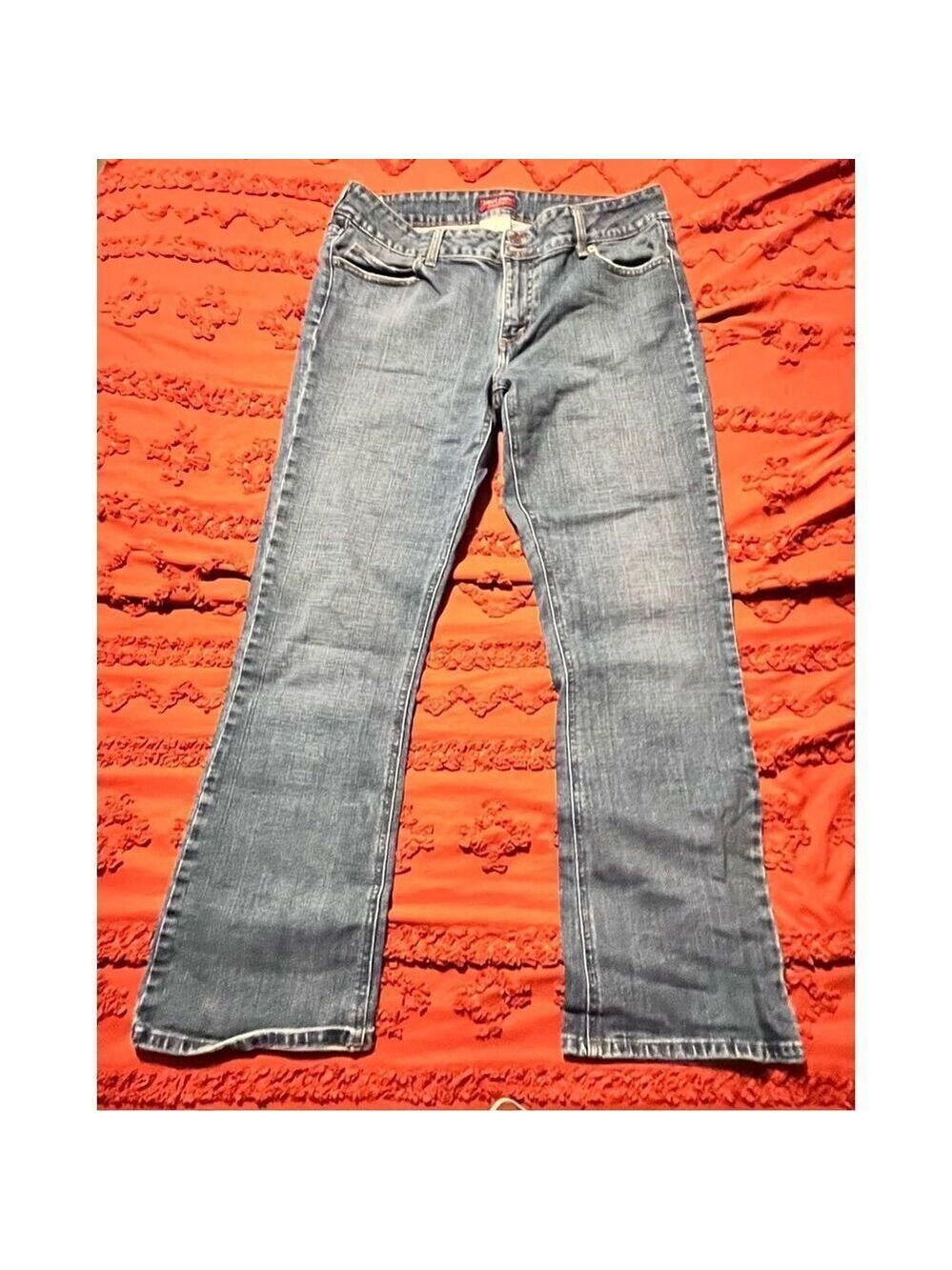 Levi's Jeans Genuinely Crafted slender boot cut 526 size 12 medium flower pocket - Picture 7 of 13